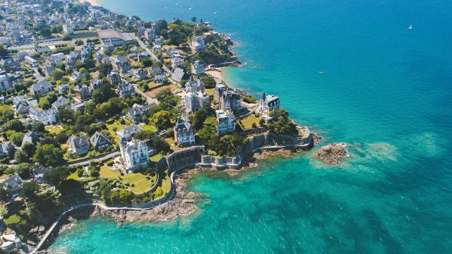 Pointe du Moulinet et ses villas, Dinard