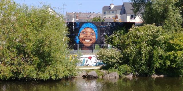 2. Fresque murale d’art urbain à Rennes