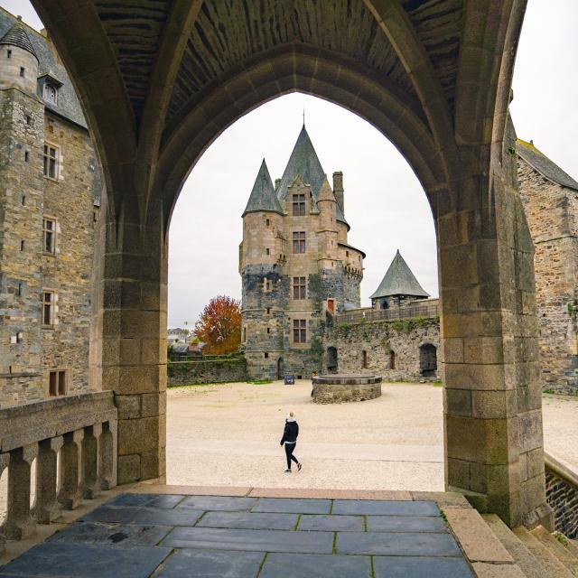 Château de Vitré en Bretagne