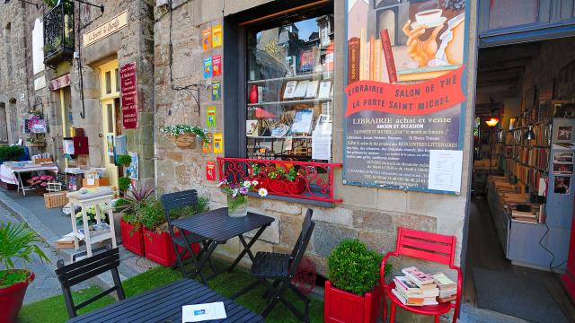 Librairie à Bécherel, Cité du Livre en Bretagne