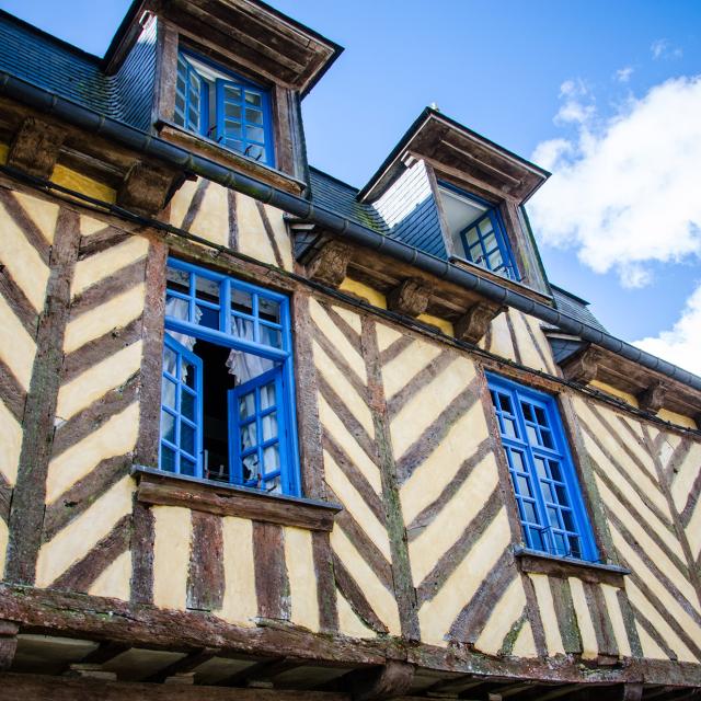 Maison à pans de bois, Bécherel