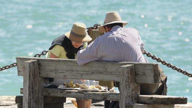 Dégustation d'huîtres à deux à Cancale