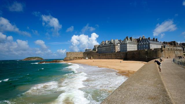 Plage du Môle, Saint-Malo