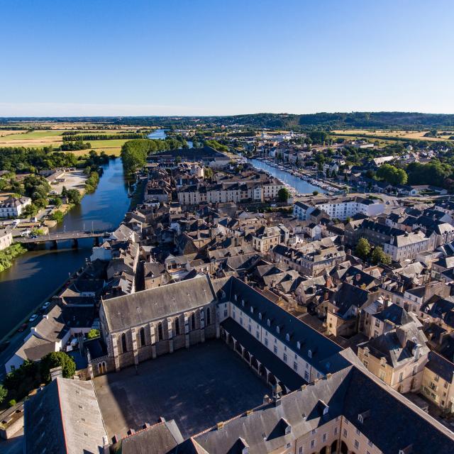 Redon vue du ciel