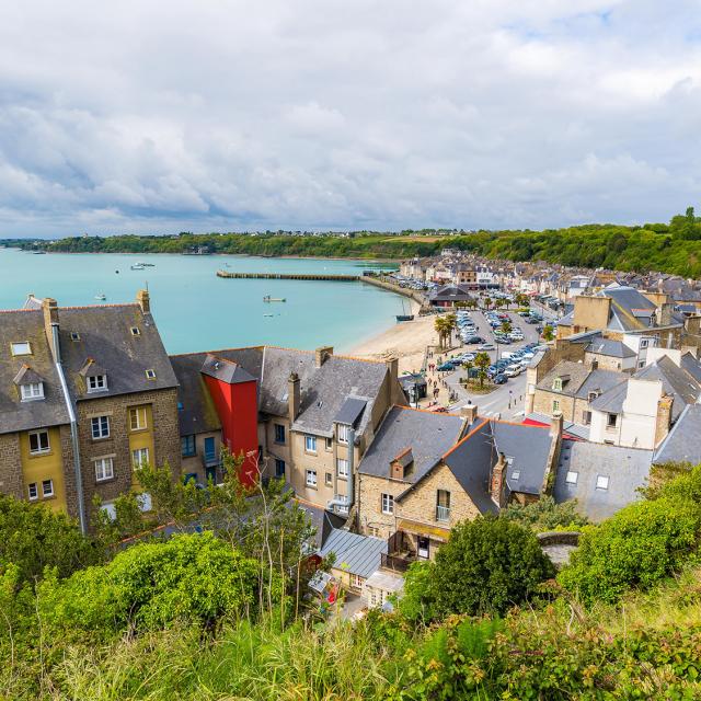 Cancale depuis les hauteurs