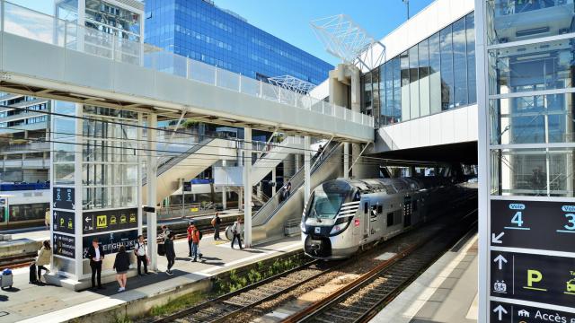 TER en gare de Rennes