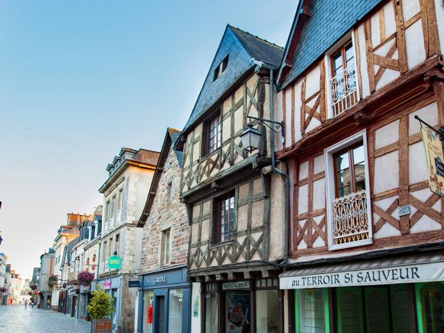 Maisons à pans de bois à Redon