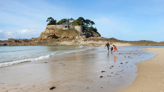 Plage du Guesclin à Saint-Coulomb