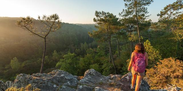 Balade au-dessus de la vallée