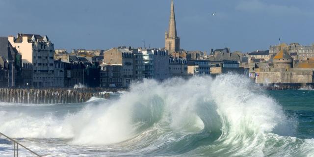 Grandes marées, Saint Malo