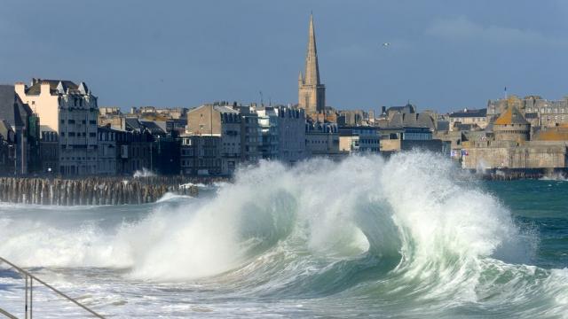 Grandes marées, Saint Malo