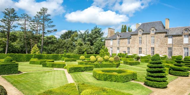 Jardins du château de la Ballue à Bazouges-la-Pérouse