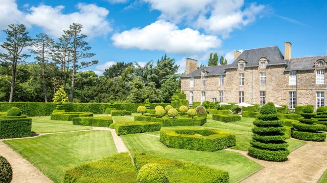 Jardins du château de la Ballue à Bazouges-la-Pérouse