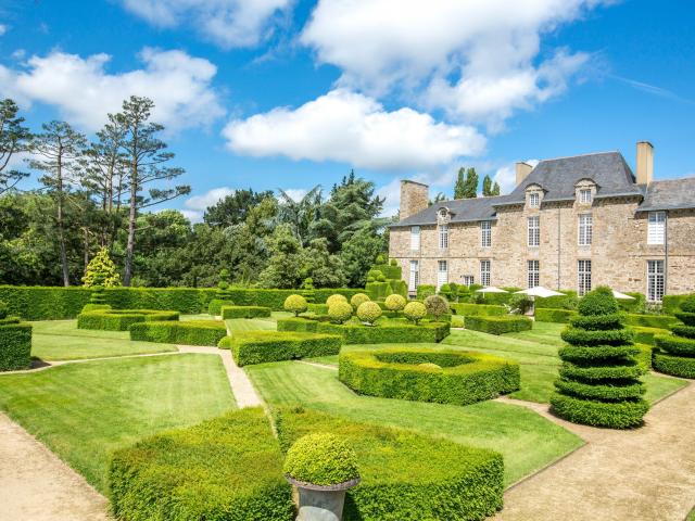 Jardins du château de la Ballue à Bazouges-la-Pérouse