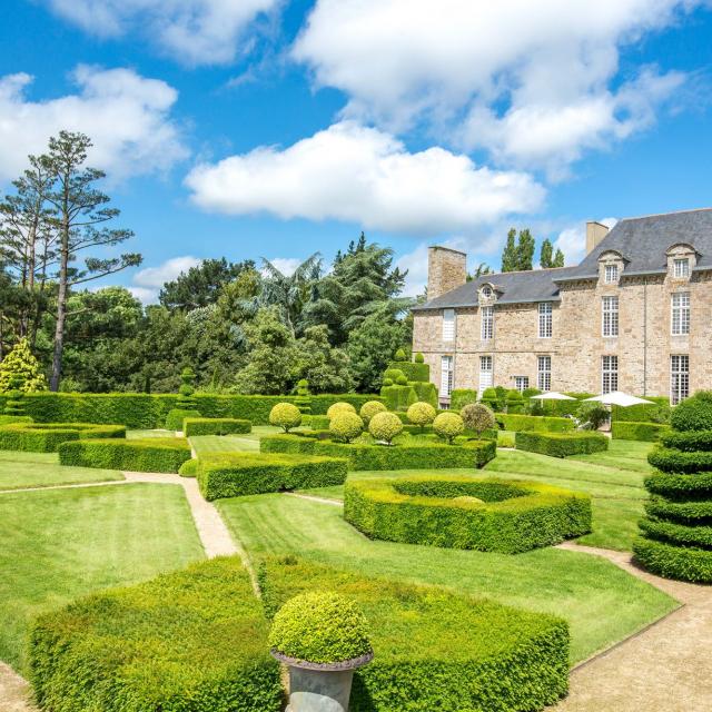 Jardins du château de la Ballue à Bazouges-la-Pérouse