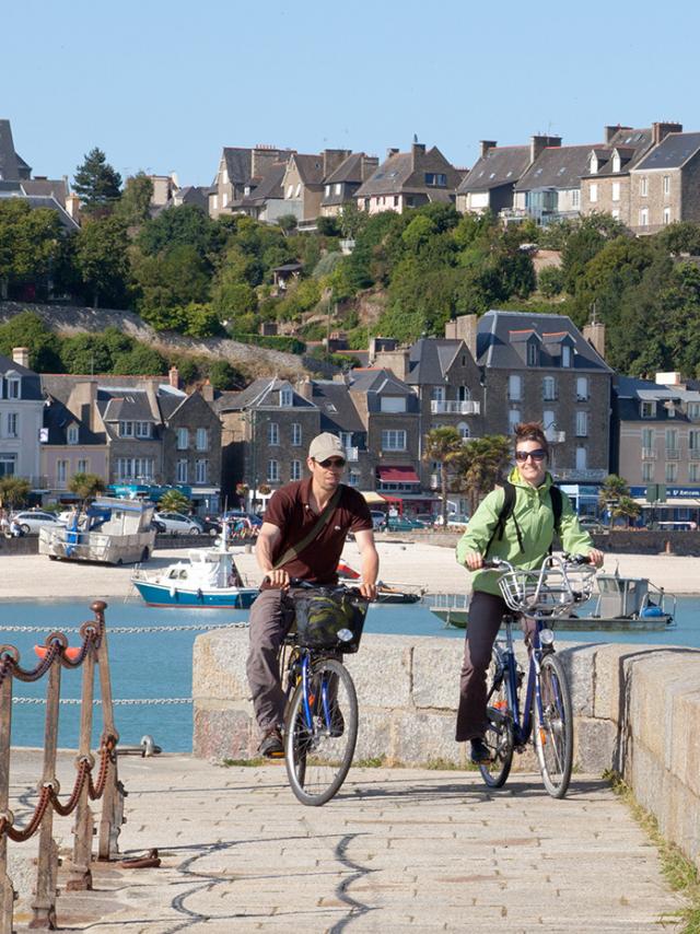 Balade à vélo à Cancale