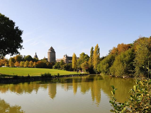 Parc du château de Châteaugiron en Ille-et-Vilaine