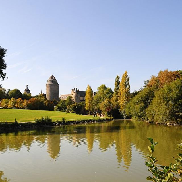 Parc du château de Châteaugiron en Ille-et-Vilaine