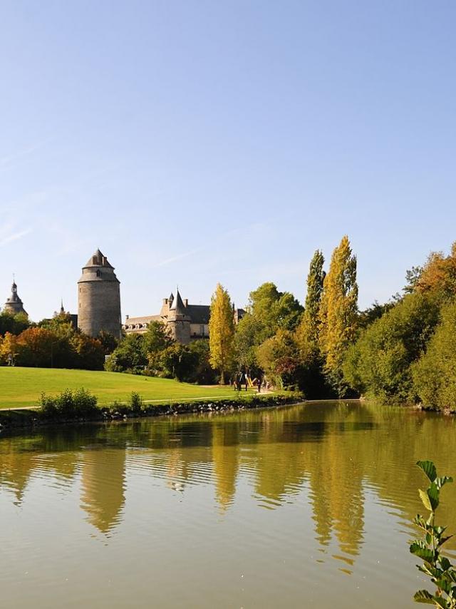 Parc du château de Châteaugiron en Ille-et-Vilaine