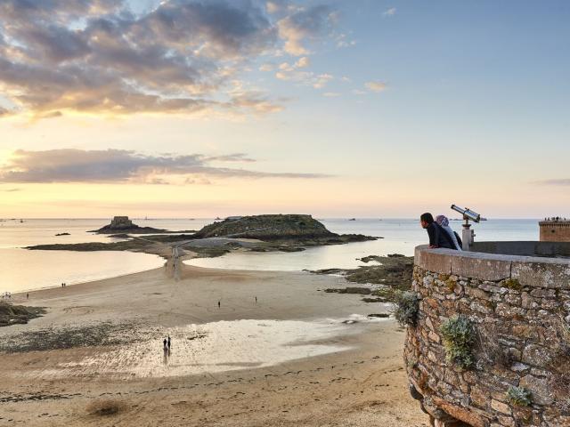 Le Grand Bé et le Petit Bé à Saint-Malo