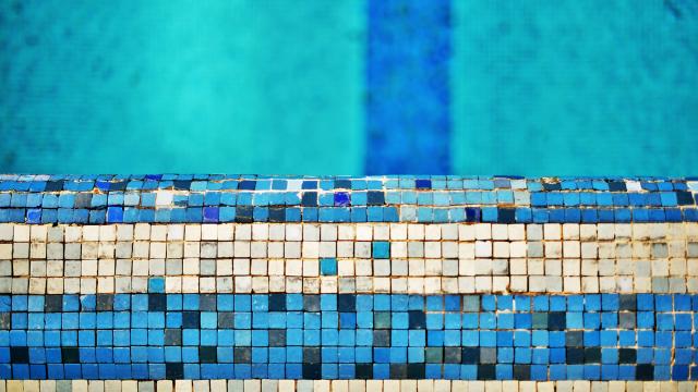 Mosaïques Odorico à la piscine Saint-Georges à Rennes