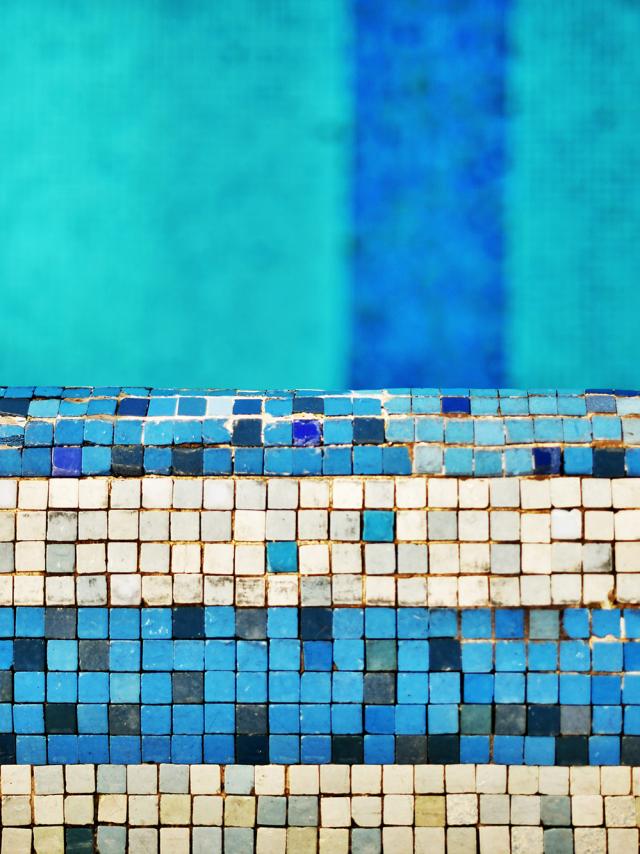 Mosaïques Odorico à la piscine Saint-Georges à Rennes