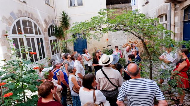 Visite des cours intérieures à Rennes