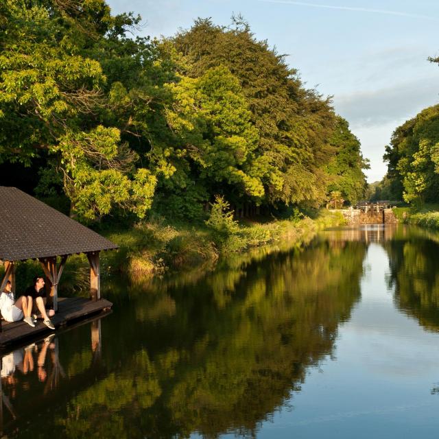 Le canal d'Ille-et-Rance, Hédé-Bazouges