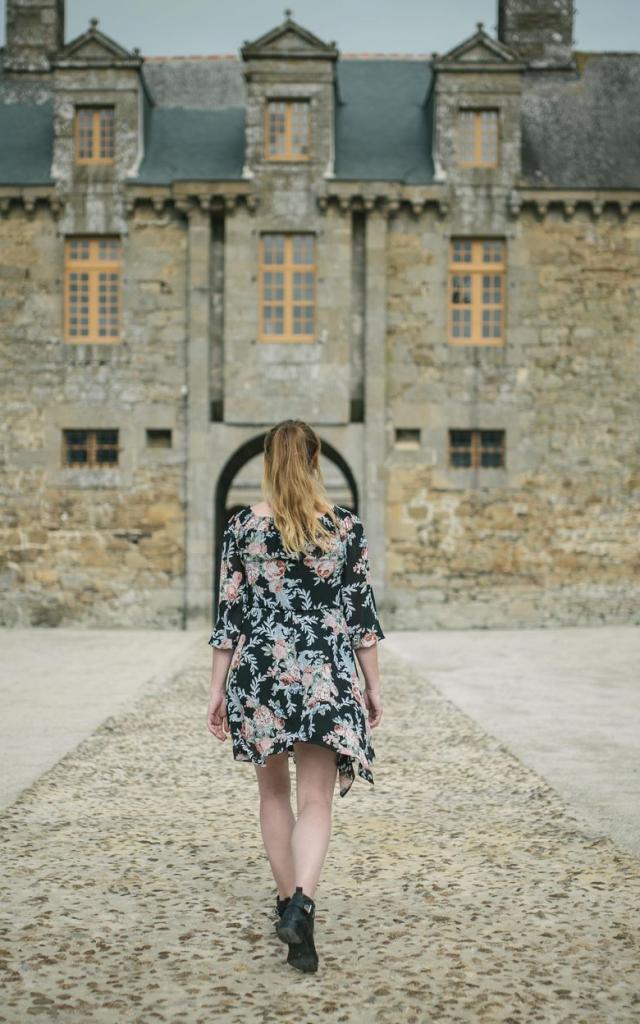 Château du Rocher Portail à Maen Roch en Bretagne