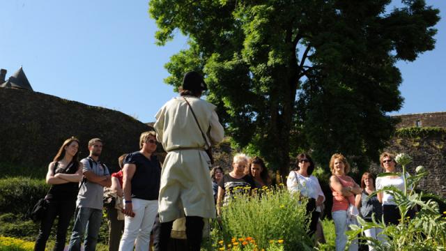 Animation médiévale au château de Fougères