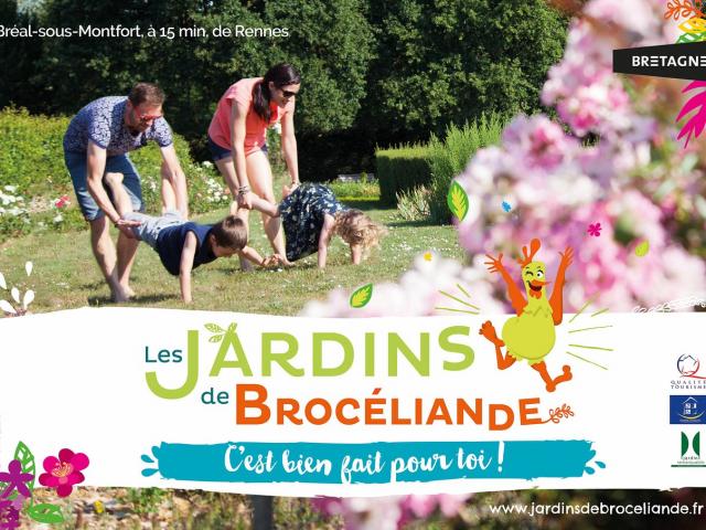 Les Jardins de Brocéliande à Bréal-sous-Montfort