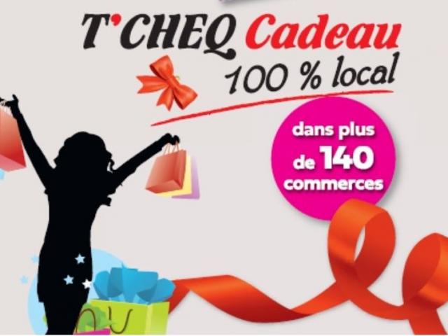 T'cheq Cadeau 100 % local de Destination Fougères en Ille-et-Vilaine