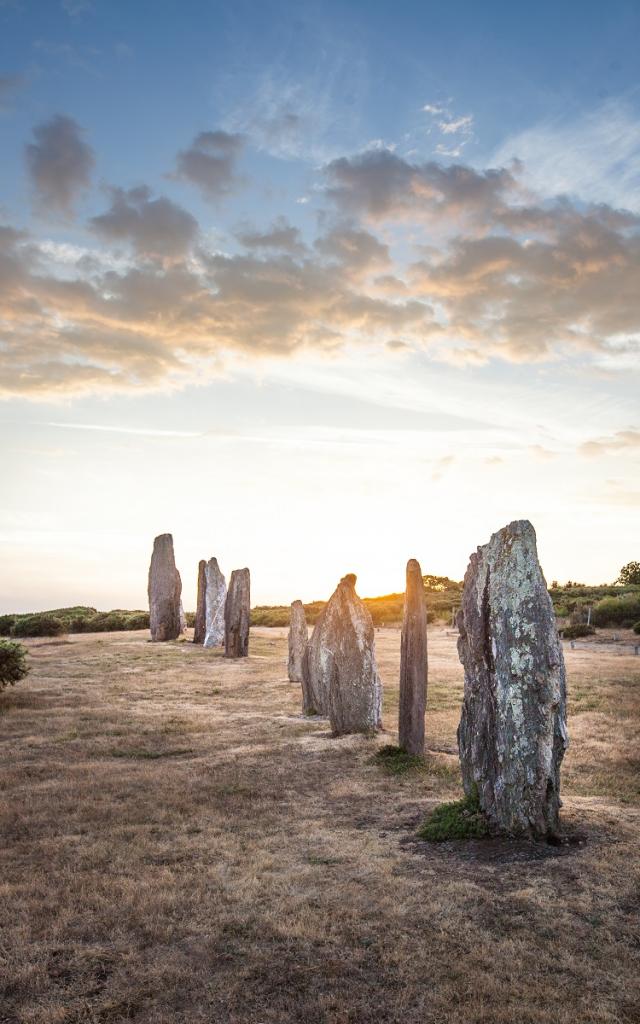 Alignement sur les Landes de Cojoux à Saint-Just