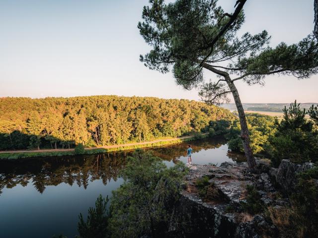 Site de l'Ile-aux-Pies près de Redon en Ille-et-Vilaine