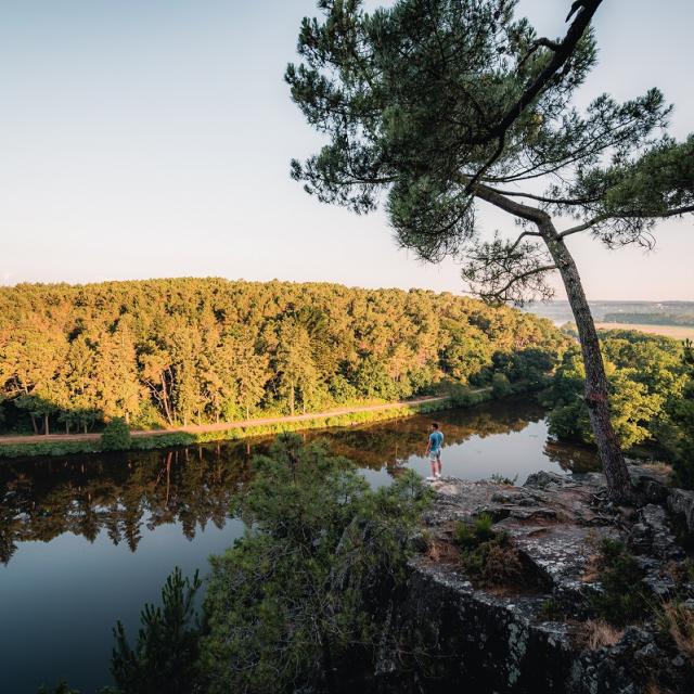 Site de l'Ile-aux-Pies près de Redon en Ille-et-Vilaine