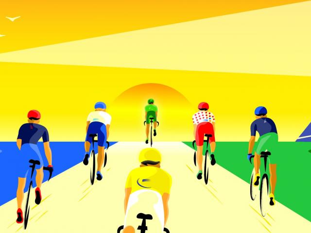 Visuel Générique Tour de France 2021