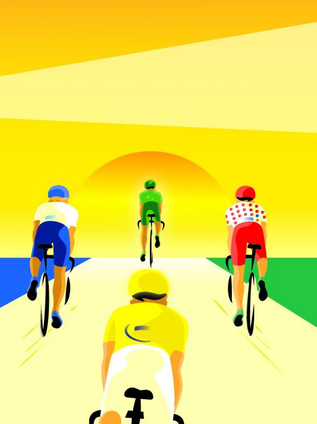 Visuel Générique Tour de France 2021