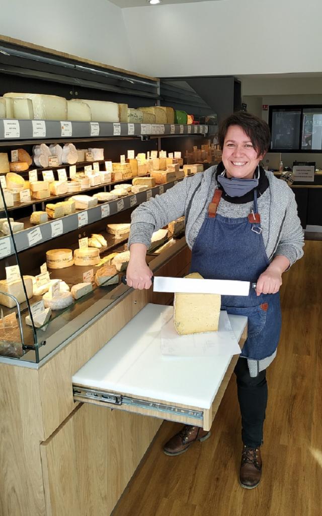 Delphine Latierre, artisan fromagère à Châteaugiron