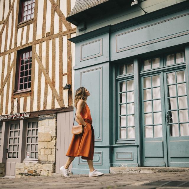 Maisons à pans de bois à Vitré