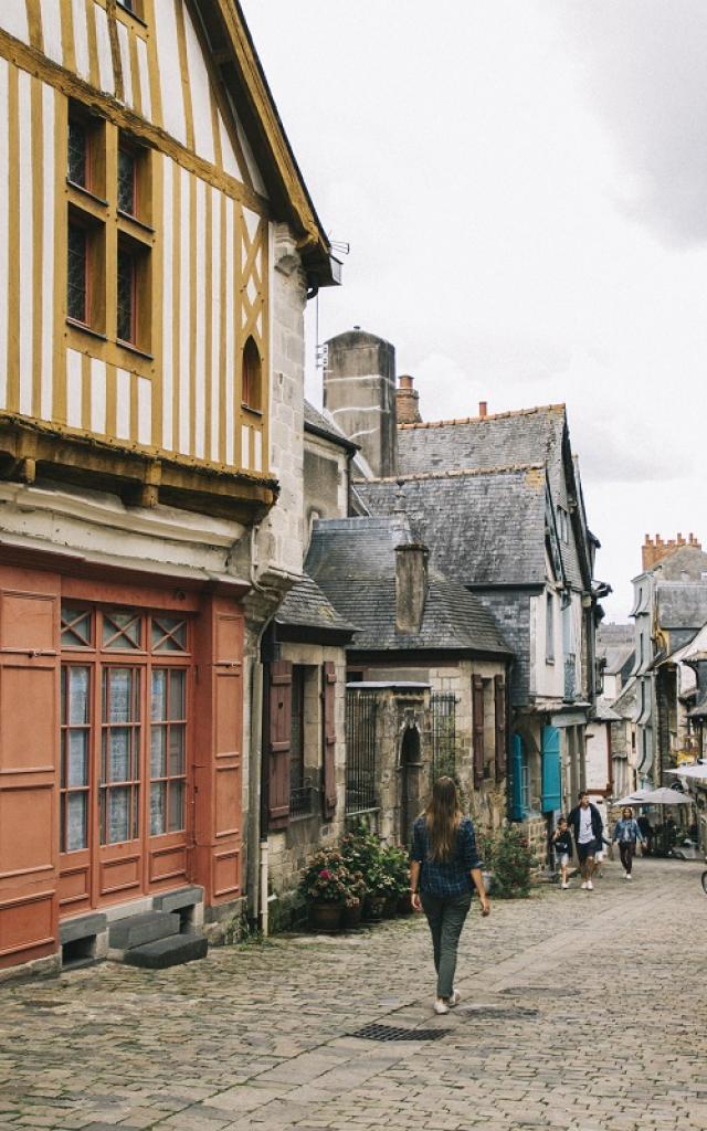 Maisons à pans de bois à Vitré