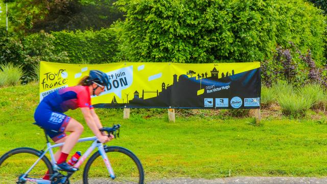 Jennifer Letué, championne rennaise de cyclisme, à Redon