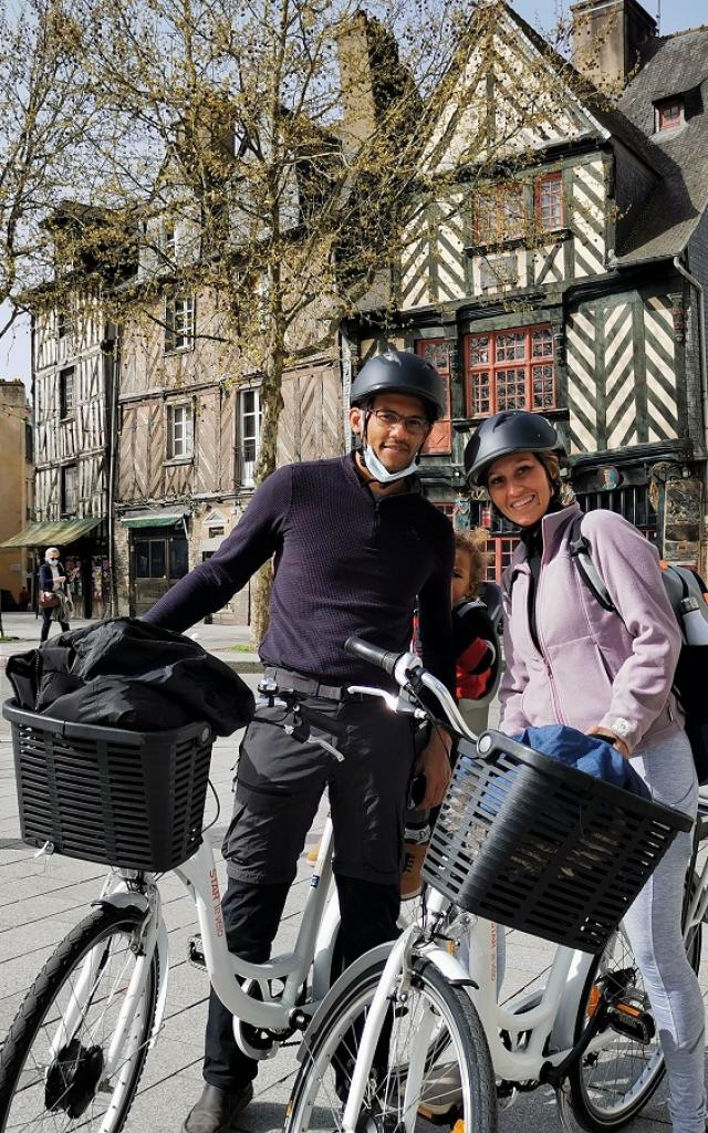 Balade à vélo à Rennes avec l'agence Oh ! Détour