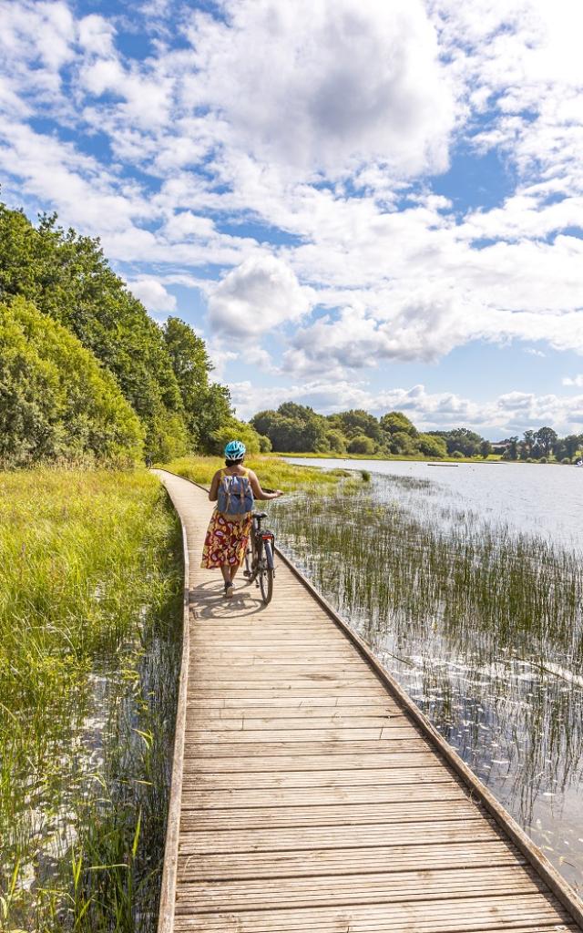 Etang de Boulet à Feins, plus vaste plan d'eau d'Ille-et-Vilaine