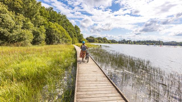 Etang de Boulet à Feins, plus vaste plan d'eau d'Ille-et-Vilaine