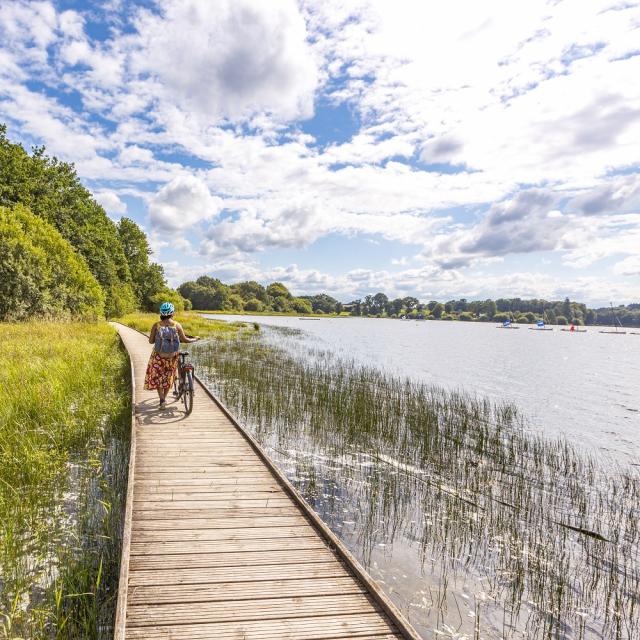 Etang de Boulet à Feins, plus vaste plan d'eau d'Ille-et-Vilaine