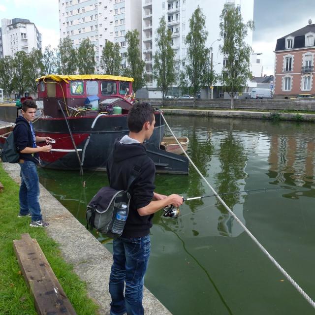 Street-fishing à Rennes