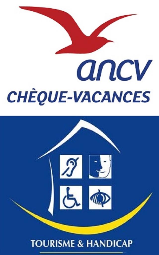 Labels Chèque Vacances Ancv et Tourisme & Handicap