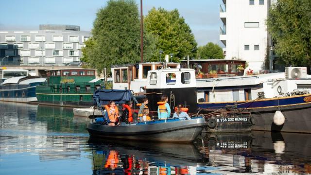 L'Embarcadère, bateaux électriques à Rennes