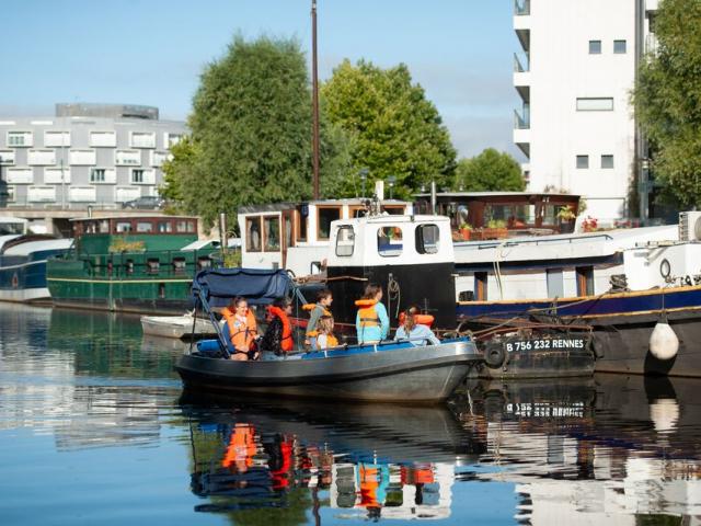 L'Embarcadère, bateaux électriques à Rennes