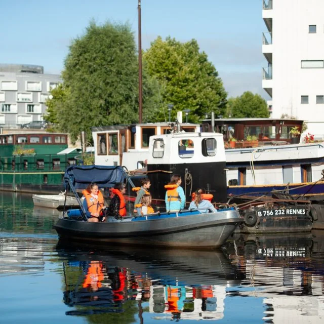 L'Embarcadère, bateaux électriques à Rennes